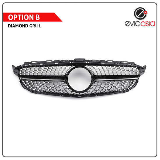 Mercedes C Class Diamond Gril Mercedes C Class Diamond Gril