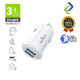 Infineo Car Charger 3.1A Dual Ports Infineo Car Charger 3.1A Dual Ports
