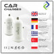Infineo Car Charger 3.1A Dual Ports Infineo Car Charger 3.1A Dual Ports