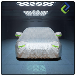EvioAsia CCHS Aluminum Car Cover – UV & Rain Protection, Side Zipper, All-Weather Outdoor Use