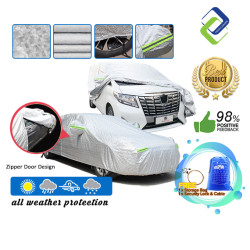 Full Reflective Car Cover - UV, Rain, Dust, and Sunlight Protection (Model: CCHS)