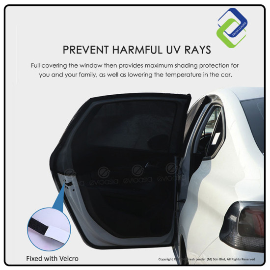 Big Car Window Sun Shade Mesh Cover (2pcs) - UV Protection for Your Vehicle Big Car Window Sun Shade Mesh Cover (2pcs) - UV Protection for Your Vehicle
