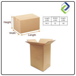Cardboard Shipping Box (44.5*32*60cm)