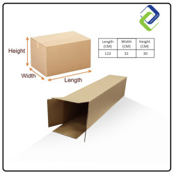 Cardboard Shipping Box (123*32*30cm)