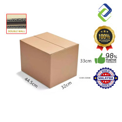 Medium Cardboard Shipping Box (44.5*32*33cm)