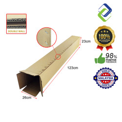 Long Cardboard Shipping Box (123*26*23*cm)