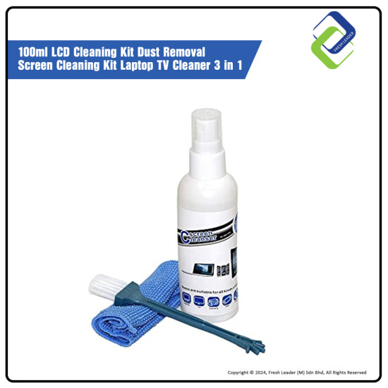 Professional LCD Screen Cleaning Solution: 3-in-1 Laptop Cleaner Kit Professional LCD Screen Cleaning Solution: 3-in-1 Laptop Cleaner Kit