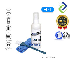 Professional LCD Screen Cleaning Solution: 3-in-1 Laptop Cleaner Kit