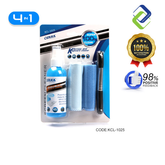 Ultimate 4-in-1 Laptop Cleaning Kit: Screen and Keyboard Cleaner for Crystal-Clear LCDs Ultimate 4-in-1 Laptop Cleaning Kit: Screen and Keyboard Cleaner for Crystal-Clear LCDs