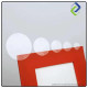 Clear Round Sticker 20mm (10,000 pcs)