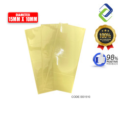 Clear Rectangle Sticker (15mm x 10mm)