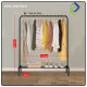 Space-Saving Single Pole Clothes Rack Organizer - 150x110x40cm Space-Saving Single Pole Clothes Rack Organizer - 150x110x40cm