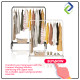 Compact Hanging Solution: Single Pole Clothes Rack (150x110x40cm)