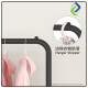 Organize with Ease: Single Pole Hanging Clothes Rack | 150x130x40cm Organize with Ease: Single Pole Hanging Clothes Rack | 150x130x40cm