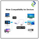 1080P Display Port to VGA Male to Female Video Converter Adapter Cable without Audio Support 1080P Display Port to VGA Male to Female Video Converter Adapter Cable without Audio Support
