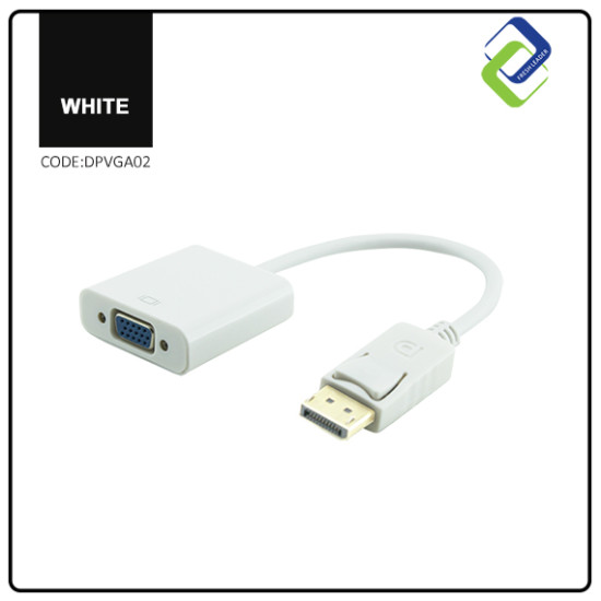 1080P Display Port to VGA Male to Female Video Converter Adapter Cable without Audio Support 1080P Display Port to VGA Male to Female Video Converter Adapter Cable without Audio Support