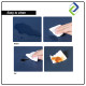 Ultra-Thick Napa Pattern Mouse Pad Size 40cm x 80cm