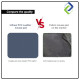 Ultra-Thick Napa Pattern Mouse Pad Size 40cm x 80cm