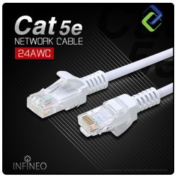 INFINEO Cat5e RJ45 Ethernet LAN Cable – 3 Meter High-Speed Network Cable for Reliable Connectivity