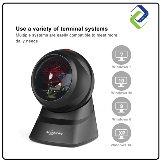 Desktop 1D/2D Barcode Scanners 