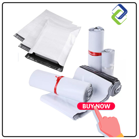 White Plastic Mailing Bag - Self Sealing White Plastic Mailing Bag - Self Sealing