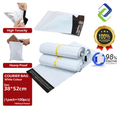 White Plastic Mailing Bag - Self Sealing 