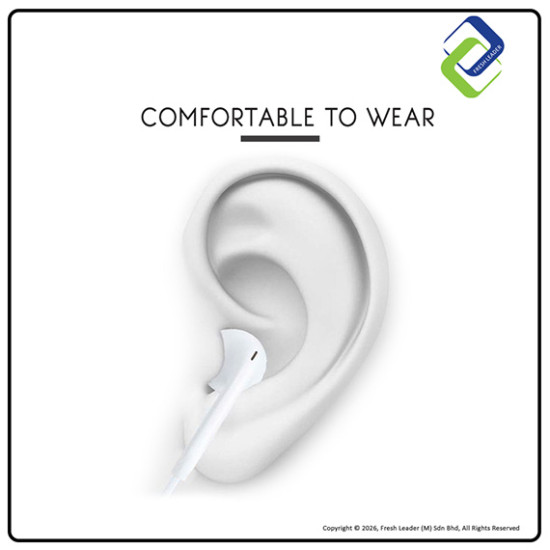 DiiD ID19 Stereo Earphone with Mic – Clear Sound