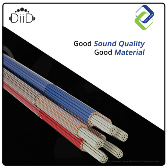 DIID ID58 Music In-Ear Earphones: Premium Sound with Built-in Mic DIID ID58 Music In-Ear Earphones: Premium Sound with Built-in Mic