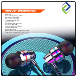 DiiD ID60 Earphones - Crystal Clear Sound and Microphone