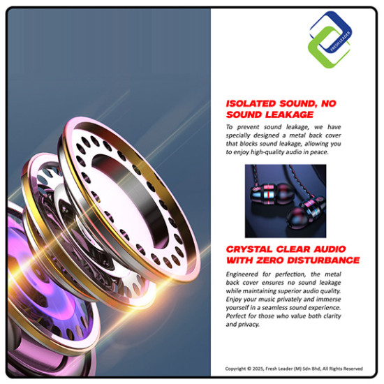 DiiD ID60 Earphones - Crystal Clear Sound and Microphone