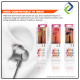 DiiD ID60 Earphones - Crystal Clear Sound and Microphone