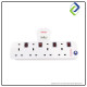 SIRIM Certified 4 Way T Socket Adaptor: Surge Protector & Neon Light for Secure Power SIRIM Certified 4 Way T Socket Adaptor: Surge Protector & Neon Light for Secure Power