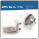 Infineo Quick Charge Type C Travel Charger Adapter Infineo Quick Charge Type C Travel Charger Adapter
