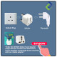 INFINEO Global Travel Adapter - AU/US/EU to UK 3 Pin Plug Converter INFINEO Global Travel Adapter - AU/US/EU to UK 3 Pin Plug Converter