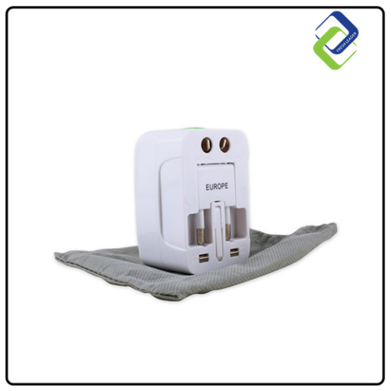 Evio Asia All-In-One Universal Travel Adapter For Worldwide Evio Asia All-In-One Universal Travel Adapter For Worldwide