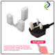 Ultimate Power Cord Accessories: 3 Pin Plug Sheath and Protective Cover Ultimate Power Cord Accessories: 3 Pin Plug Sheath and Protective Cover