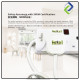 Infineo Full Copper 5 Way Socket Extension with Neon Light: SIRIM Certified (2M Length)