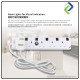 5M Length Infineo Full Copper Extension: SIRIM Certified (5 Way Socket)