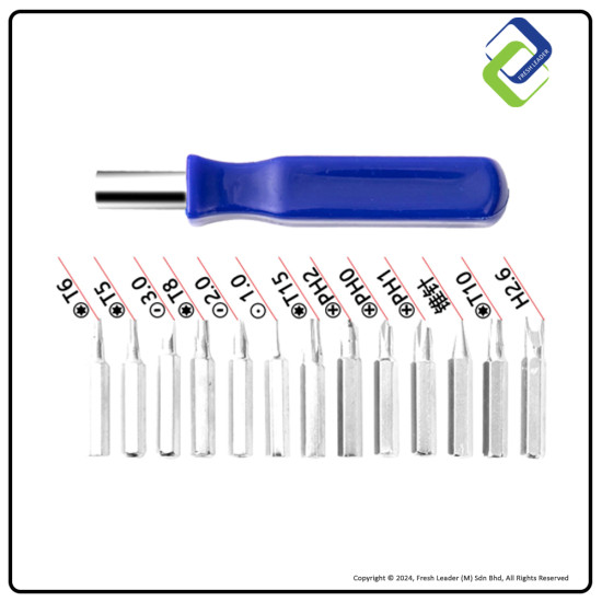 Precision 16-in-1 Screwdriver Kit: Essential Repair Toolbox