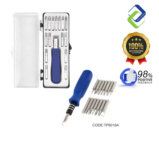 Precision 16-in-1 Screwdriver Kit: Essential Repair Toolbox