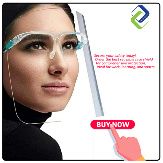 Best Reusable Face Shield for Eye and Face Protection - Anti-Fog, Anti-Dust Best Reusable Face Shield for Eye and Face Protection - Anti-Fog, Anti-Dust
