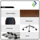 Luxury Ergonomic Office Leather Chair  