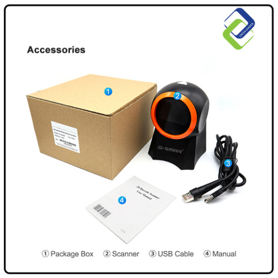 G-Smar Desktop 2D Image Barcode Scanner G-Smar Desktop 2D Image Barcode Scanner