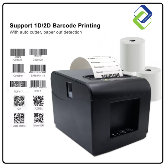 Boost Business Efficiency with G-Smar 80mm Receipt Printer - Fast USB & LAN Printing Boost Business Efficiency with G-Smar 80mm Receipt Printer - Fast USB & LAN Printing
