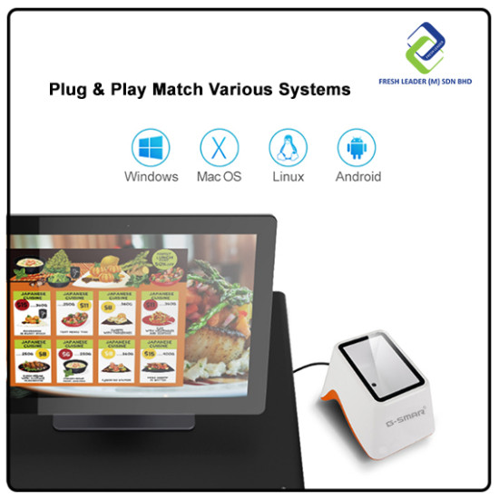 G-Smar Desktop E-payment Code Scanner G-Smar Desktop E-payment Code Scanner