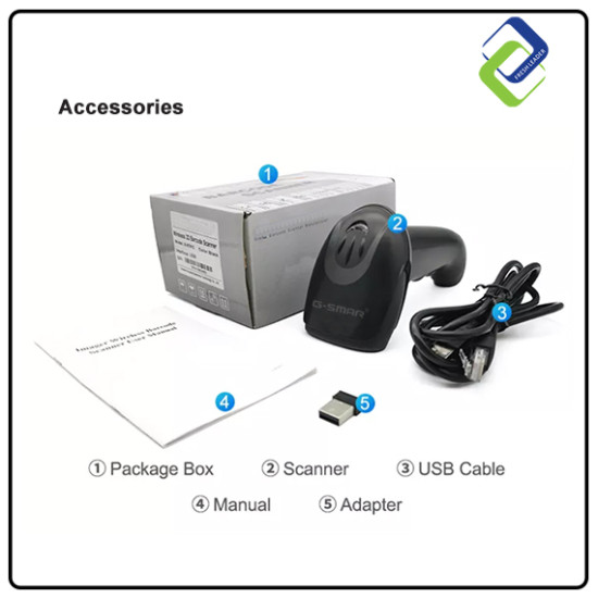 G-Smar Wireless Barcode Scanner | 1D/2D Scanning Technology G-Smar Wireless Barcode Scanner | 1D/2D Scanning Technology