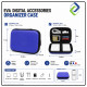INFINEO EVA Digital Accessories Organizer Case for 2.5" HDD/SSD, Power Bank, Cables & Electronic Accessories