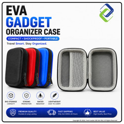 EVA Gadget Organizer Case – Compact Travel Storage Pouch