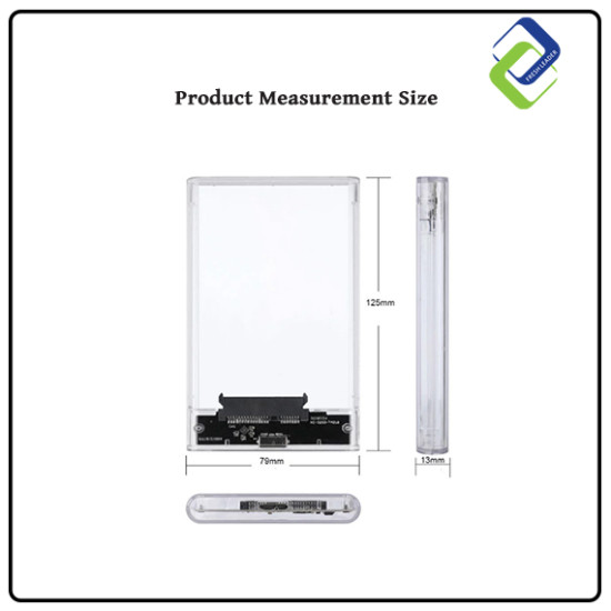 Transparent USB 3.0 SATA 2.5" HDD SSD Drive Enclosure Disk Case Transparent USB 3.0 SATA 2.5" HDD SSD Drive Enclosure Disk Case