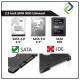 Transparent USB 3.0 SATA 2.5" HDD SSD Drive Enclosure Disk Case Transparent USB 3.0 SATA 2.5" HDD SSD Drive Enclosure Disk Case